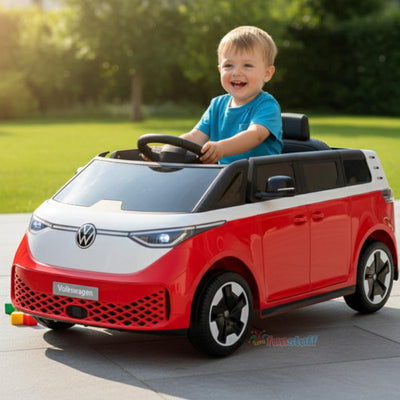 Kayto 12V Volkswagen ID Buzz Electric Ride On Red