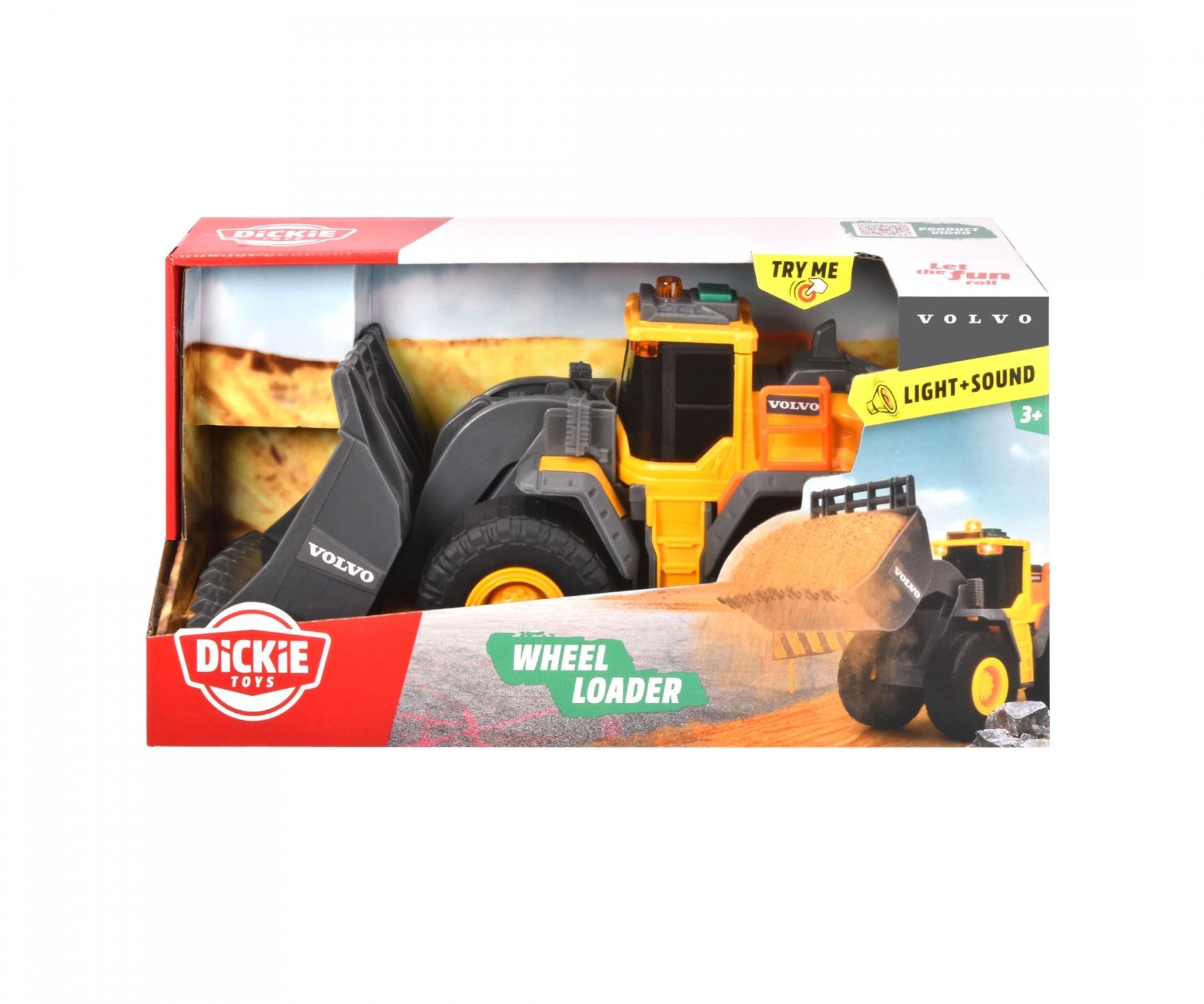 Dickie Volvo Wheel Loader Light And Sound