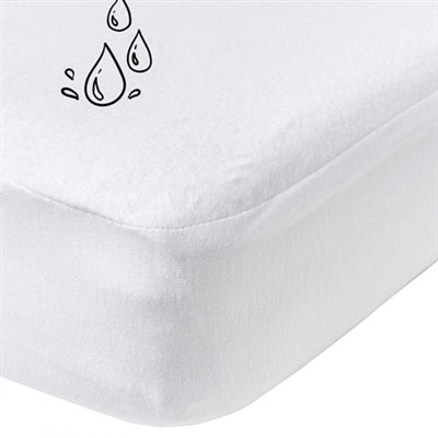 Little Bubz Waterproof PU Cot Bed Mattress Protector Sheet 73cm x 145cm