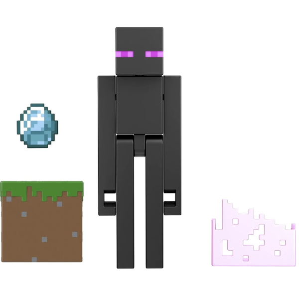 Minecraft Core Figure Enderman With Accessories
