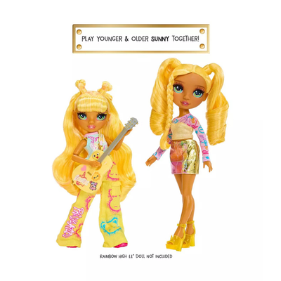 Rainbow High Junior High Rock Band Doll Sunny Madison