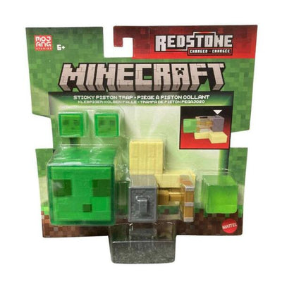 Minecraft Sticky Piston Trap Playset