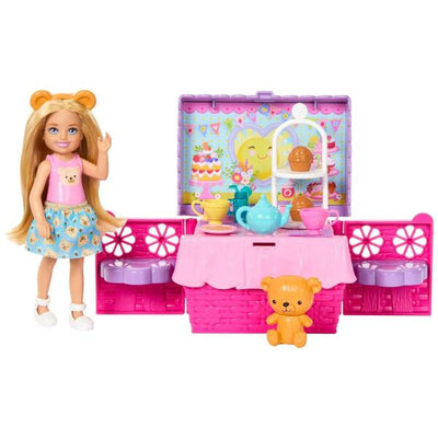 Barbie Club Chelsea Surprise Tea Party Picnic Doll And Accessories Playset