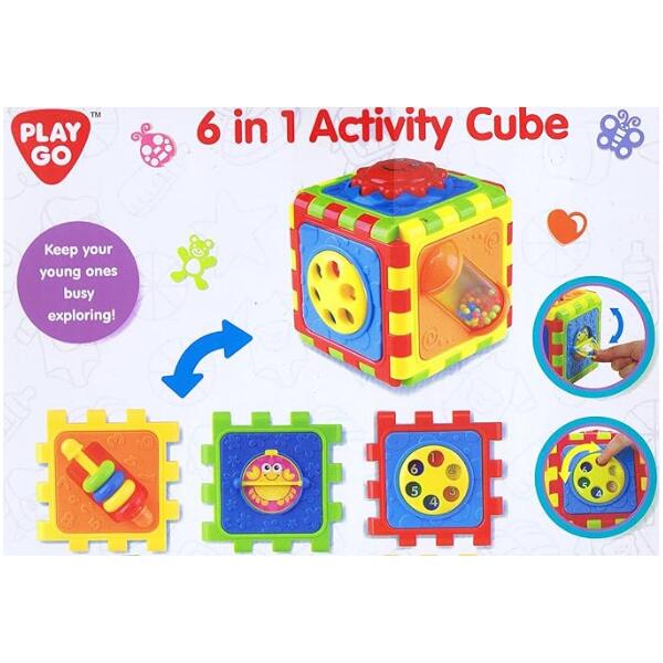 Playgo 6 In 1 Activity Cube