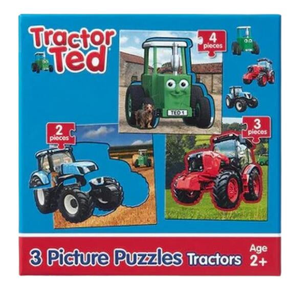 Tractor Ted 3 Picture Jigsaw Puzzles