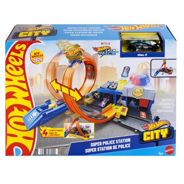 Hot Wheels Super Police Station