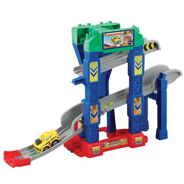 VTech Toot Toot Drivers 4 In 1 Raceway Speed Racing Track