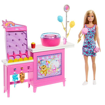 Barbie Beach Detectives Cotton Candy And Game Playset