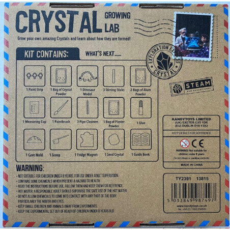 Crystal Growing Lab Playset