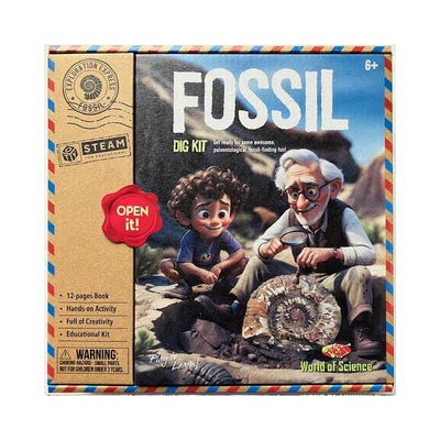 World Of Science Fossil Dig Kit Playset