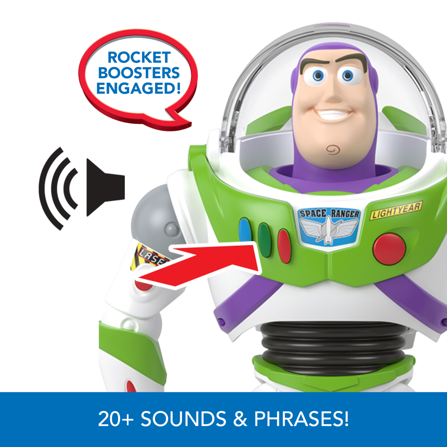 Toy Story Rocket Rescue Buzz Lightyear