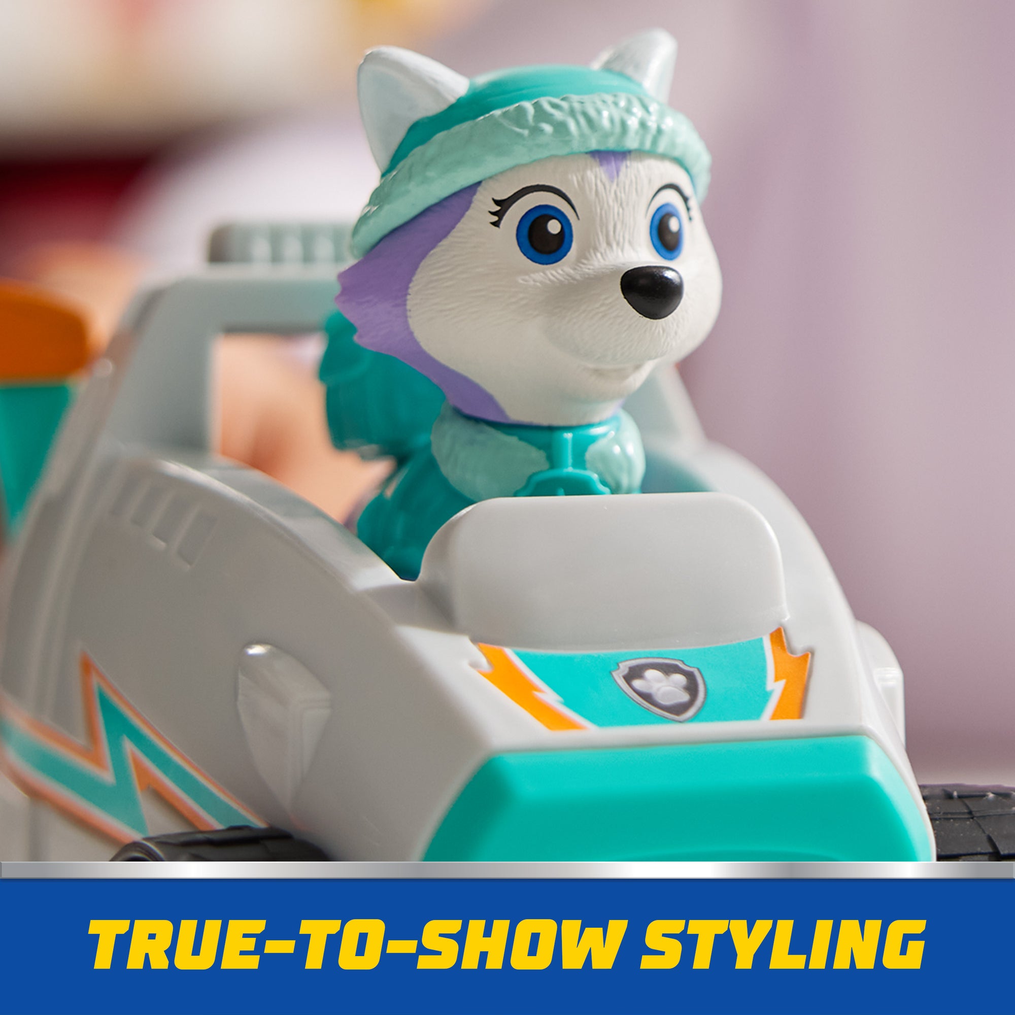Paw Patrol Everest Snow Plough Vehicle And Figure
