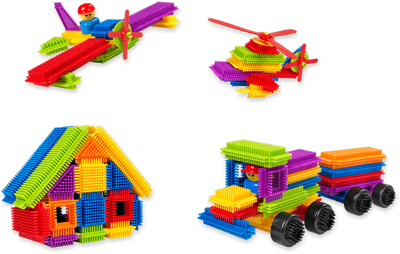 Fun Bricks Build And Play 100pc Tub