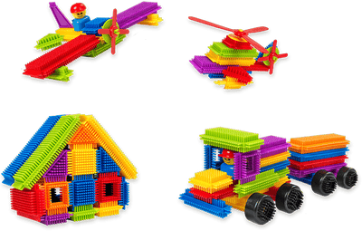Fun Bricks Build And Play 100pc Tub