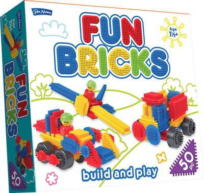 Fun Bricks Build And Play 50pc Set