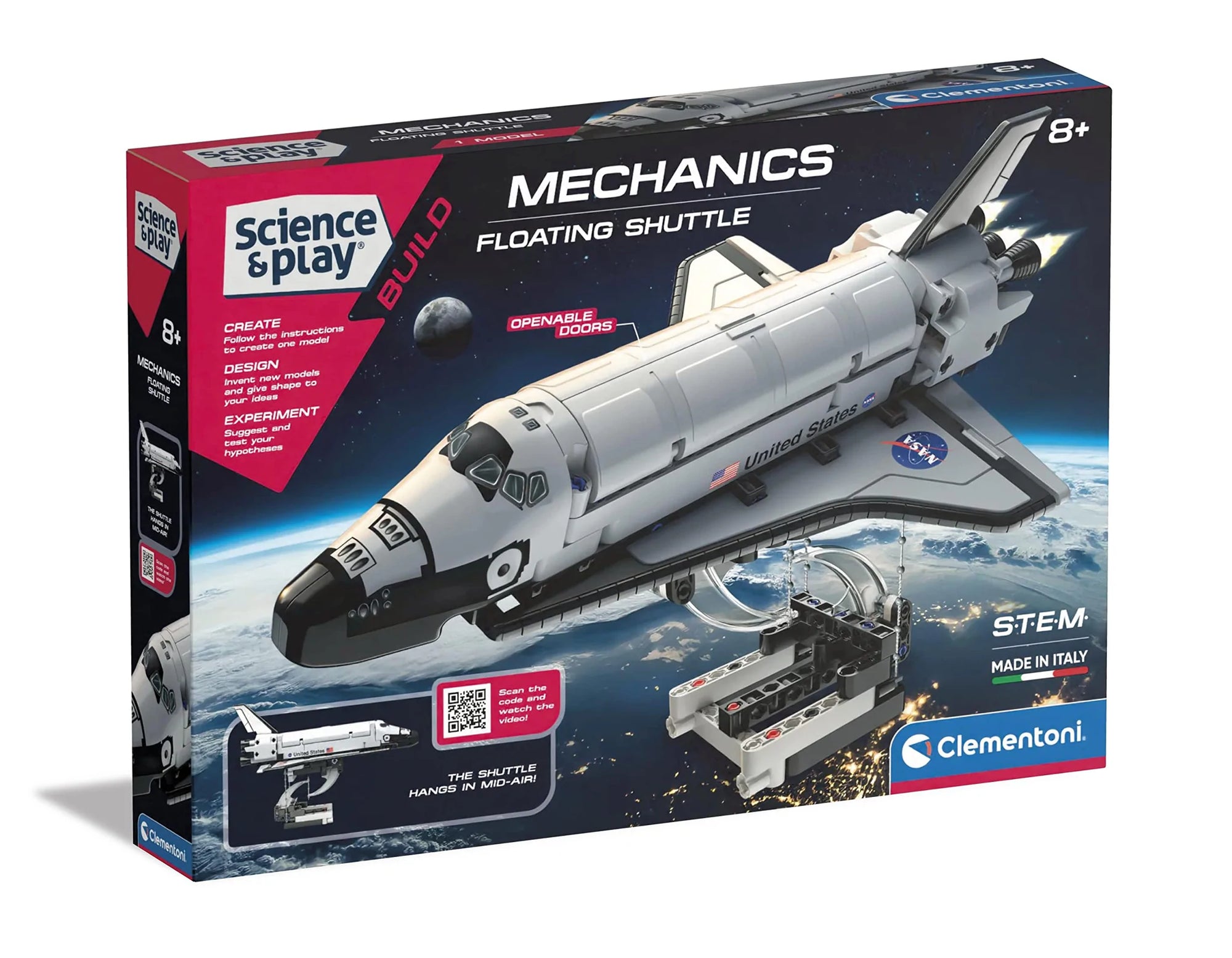 Mechanics Laboratory NASA Floating Space Shuttle Construction Set