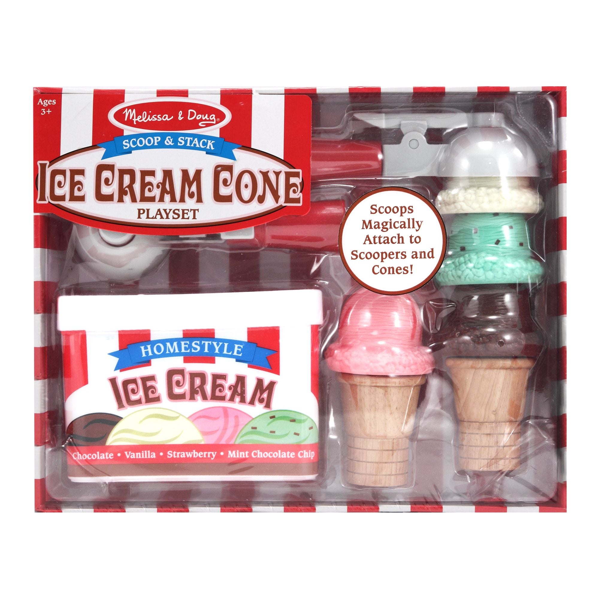 Melissa & Doug Ice Cream Cone Playset
