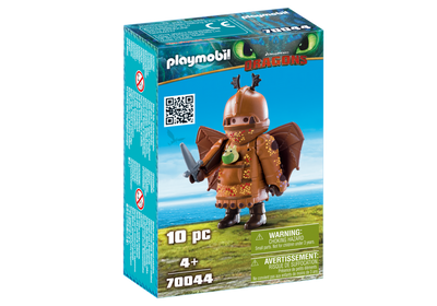 laymobil Dreamworks Dragons 70444 Fishlegs With Flight Suit