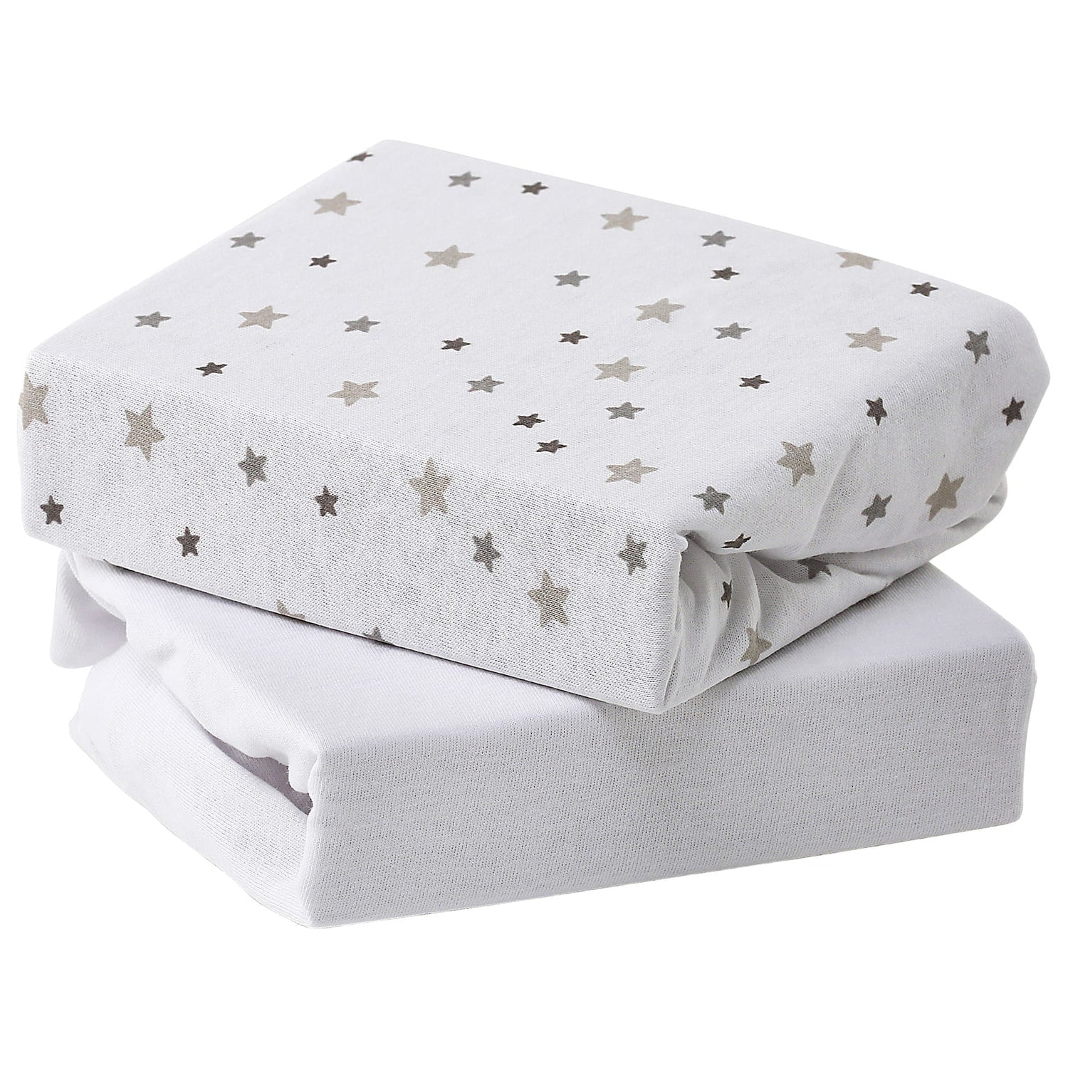 Baby Elegance 2 Pack Jersey Sheets Moses Basket  / Pram