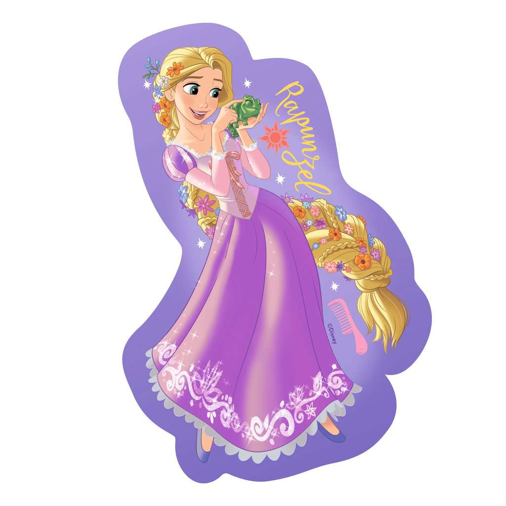 Disney Princess 4 Large Shaped Jigsaw Puzzles