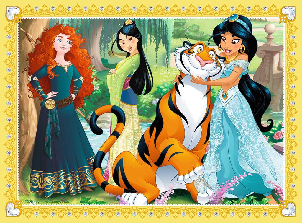 Ravensburger Disney Princess 4 in a Box Jigsaw Puzzle