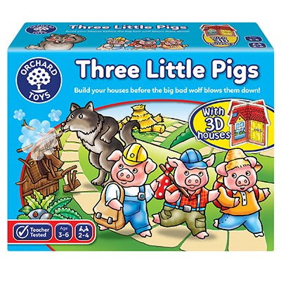 Orchard Toys Three Little Pigs Puzzle / Board Game
