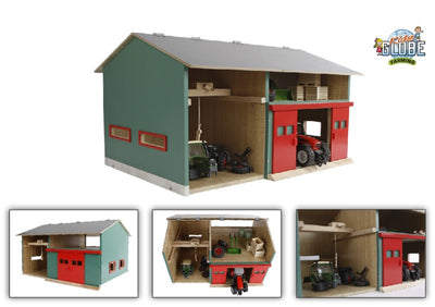Kids Globe Farm Workshop With Storage Area 1:32