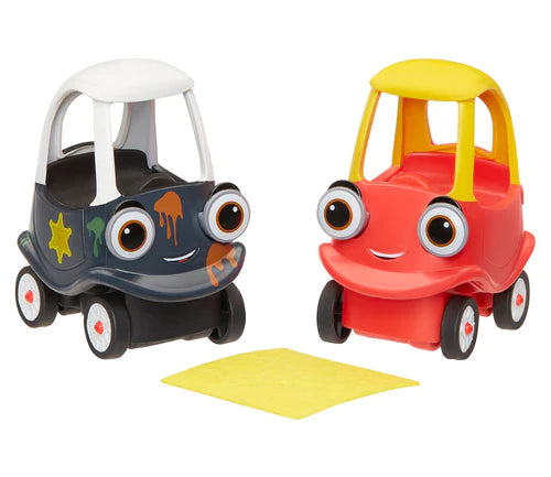Little Tikes Lets Go Cozy Coupe 2pk Colour Change Vehicles