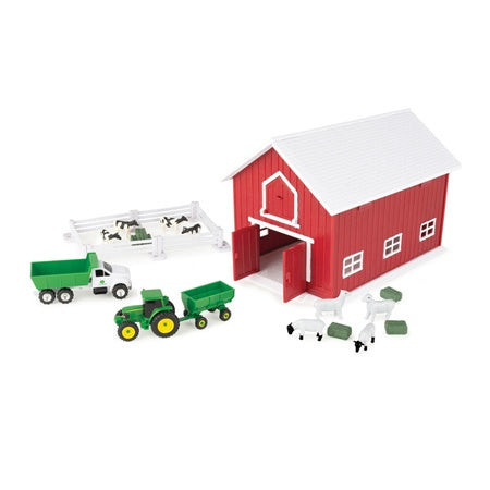 John Deere 24pc Farm Playset 1:64