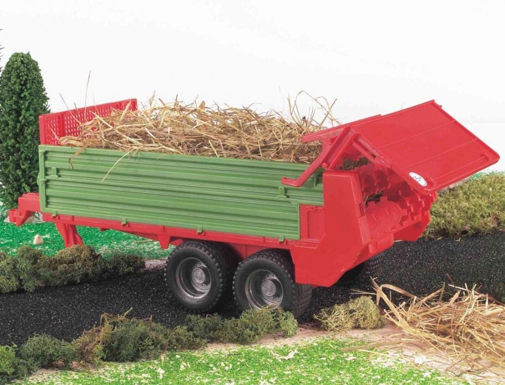 Bruder Farm Dung Spreader Trailer 1:16