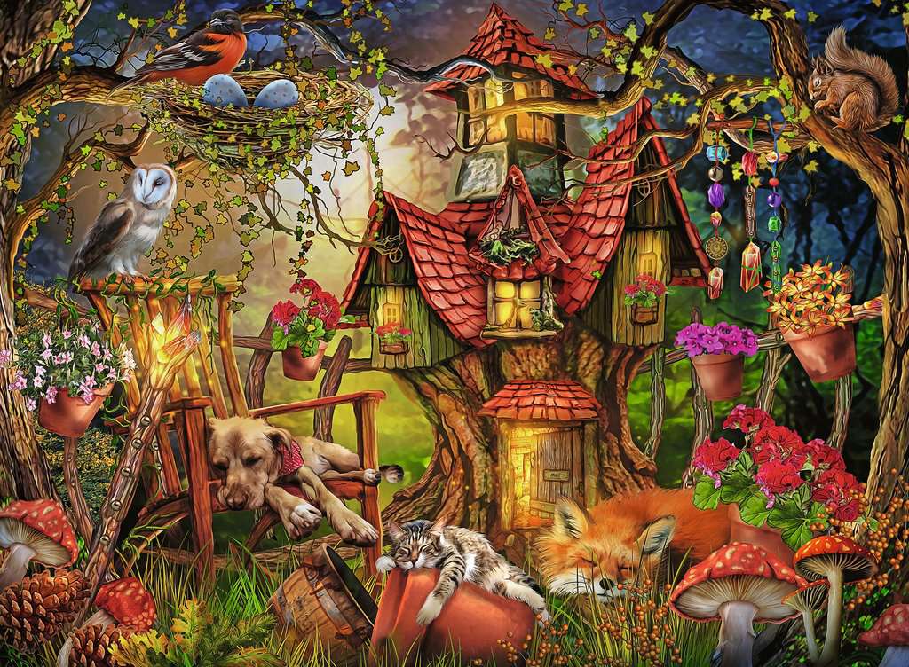 Ravensburger XXL The Little Cottage 200pc Jigsaw Puzzle