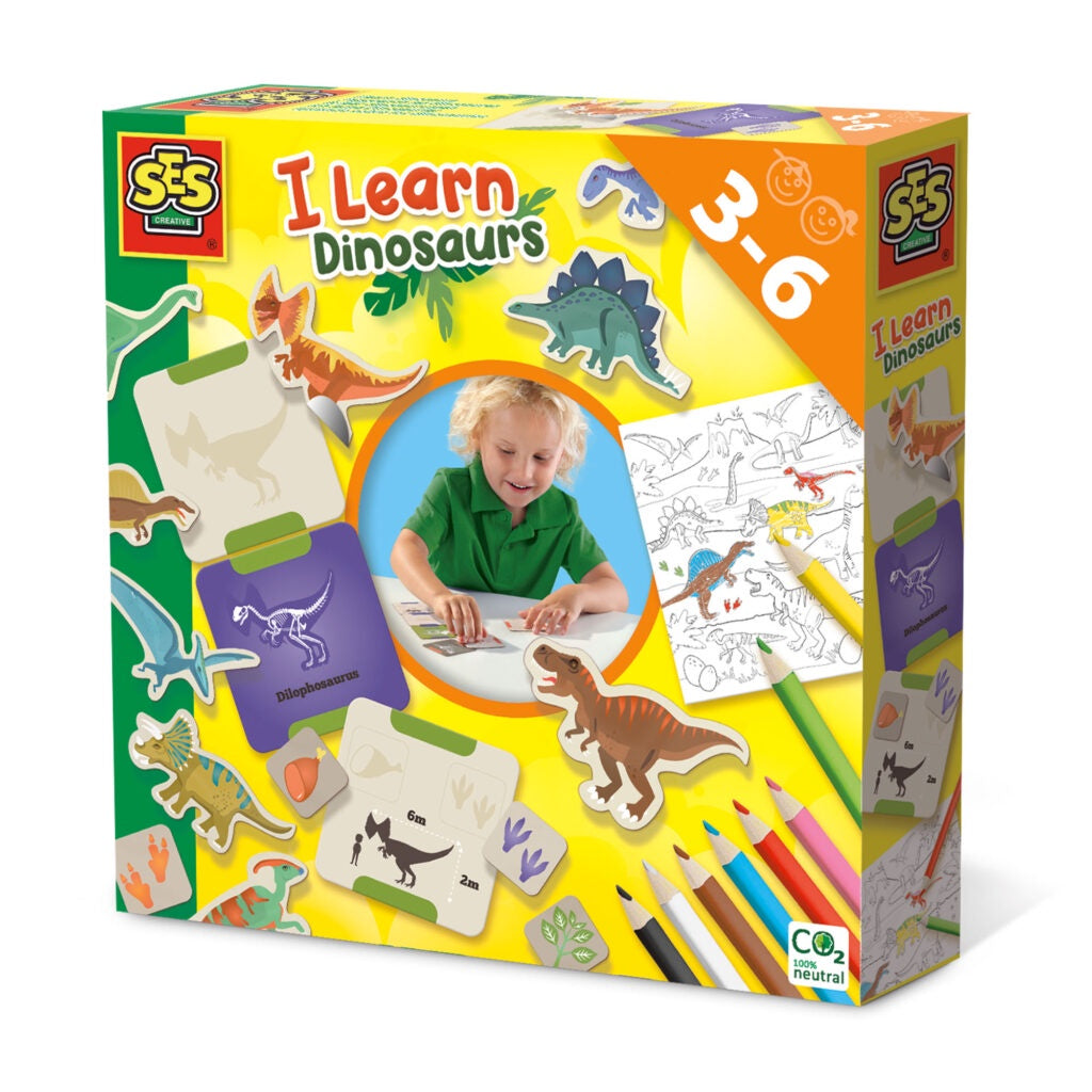 SES Creative I Learn Dinosaurs Craft Set