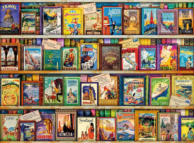 Ravensburger Vintage Travel Guides 500pc Jigsaw Puzzle