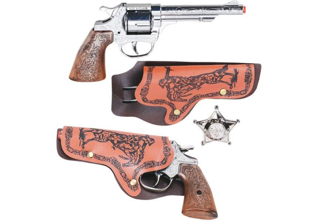 Gonher Wild West 8 Shot Twin Gun Set