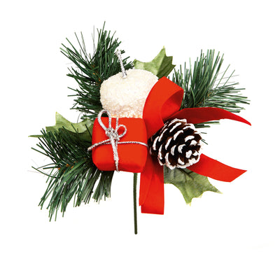 Red and White Apple and Parcel Pick