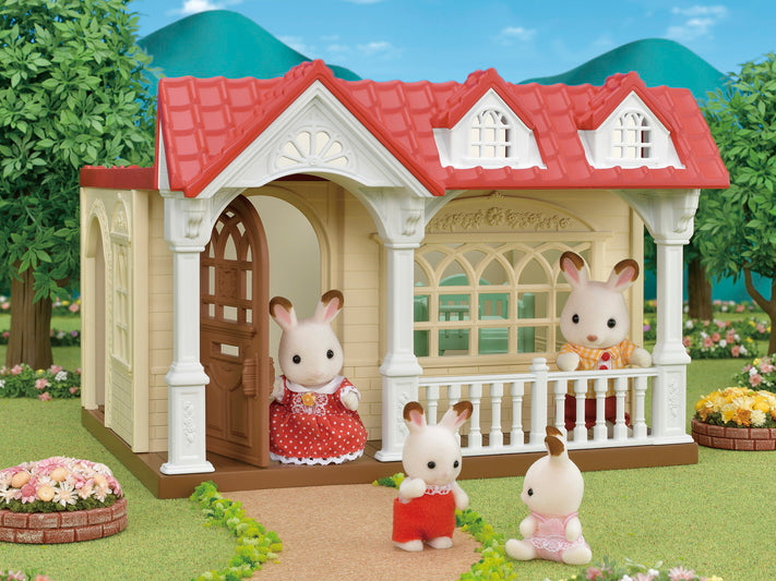 Sylvanian Families Sweet Raspberry Home Starter Set With Furniture