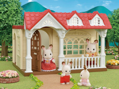 Sylvanian Families Sweet Raspberry Home Starter Set With Furniture
