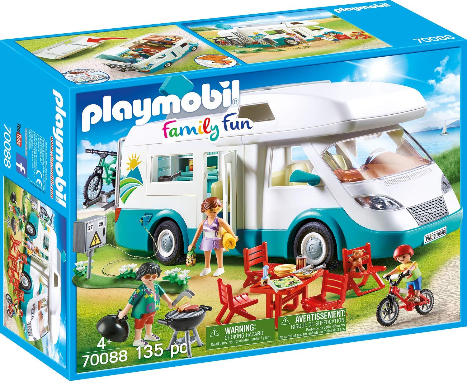 Playmobil Family Fun 70088 Family Camper