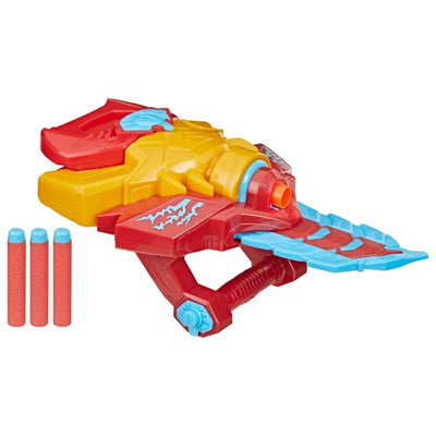 Nerf Mech Strike Iron Man Monster Blast Blade Dart Gun