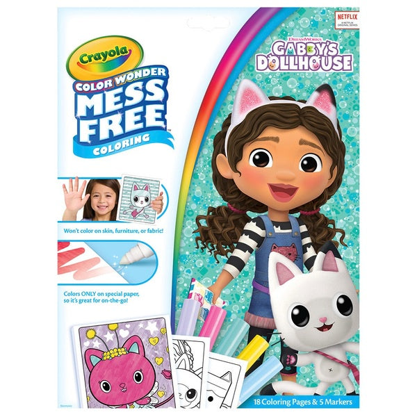 Crayola Colour Wonder Gabby's Dollhouse