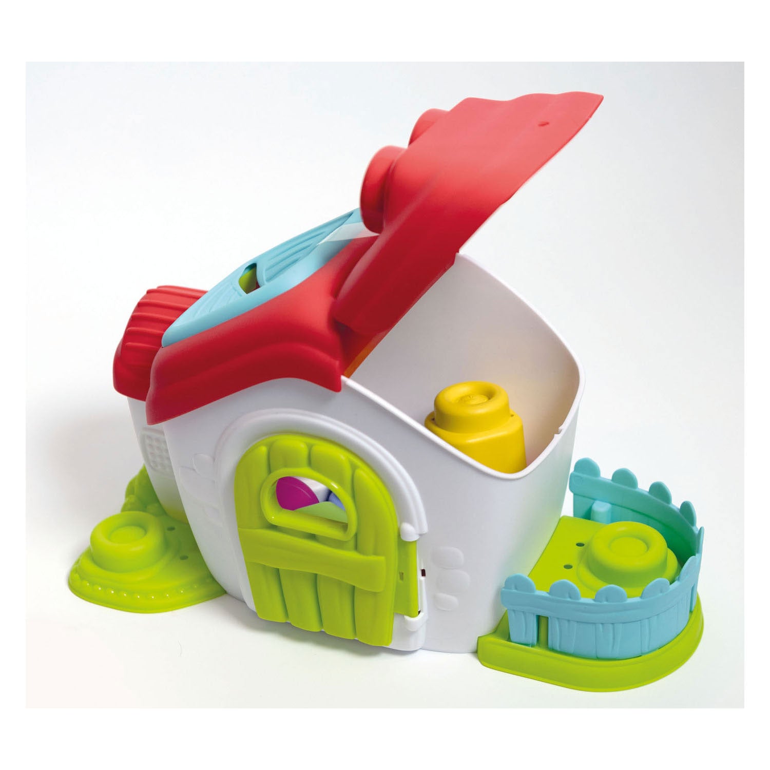 Clementoni Soft Clemmy Sensory Farm With 8 Soft Blocks