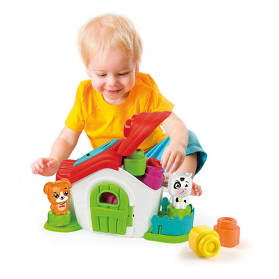 Clementoni Soft Clemmy Sensory Farm With 8 Soft Blocks