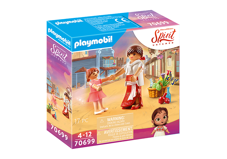 Playmobil Dreamworks Spirit 70699 Young Lucky And Mum Milagro