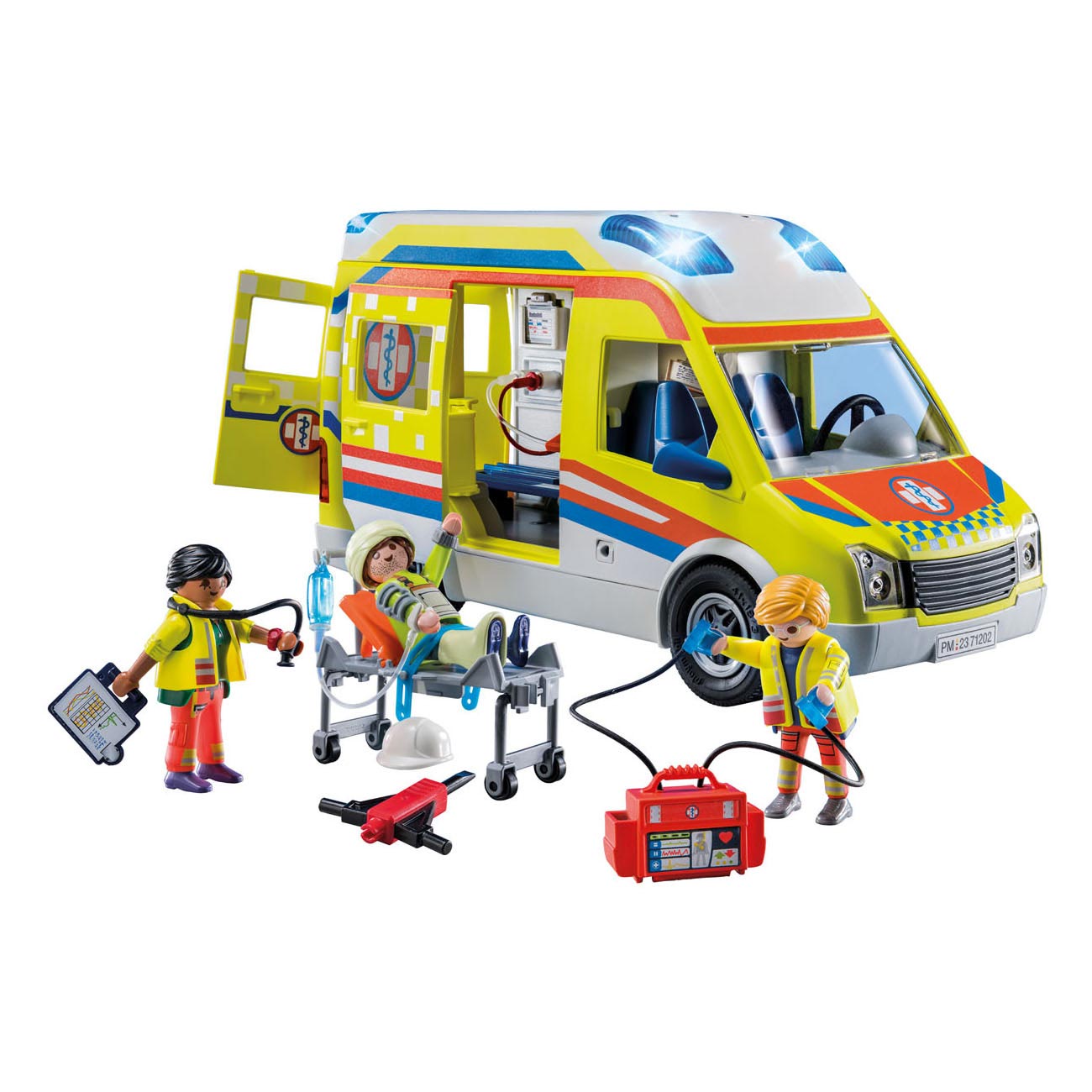 Playmobil City Life 71202 Ambulance With Lights