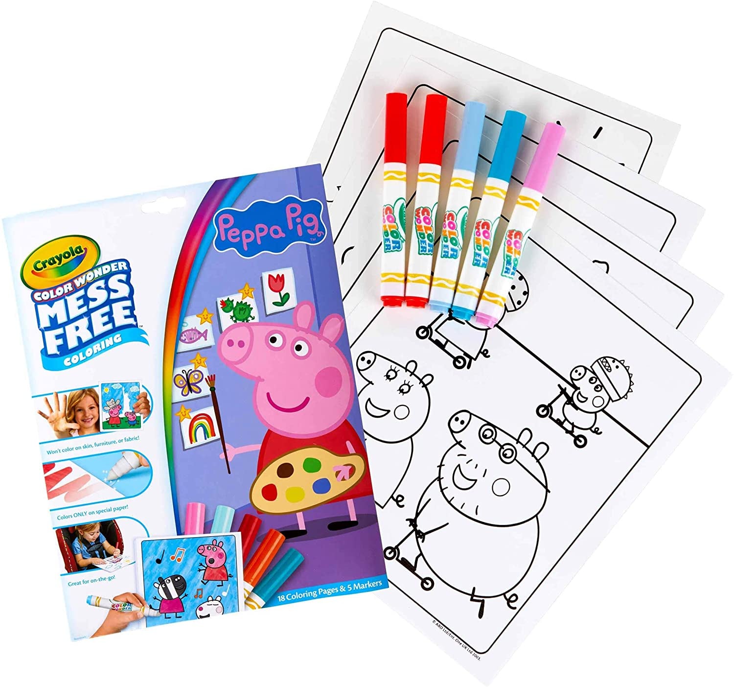 Crayola Colour Wonder Peppa Pig