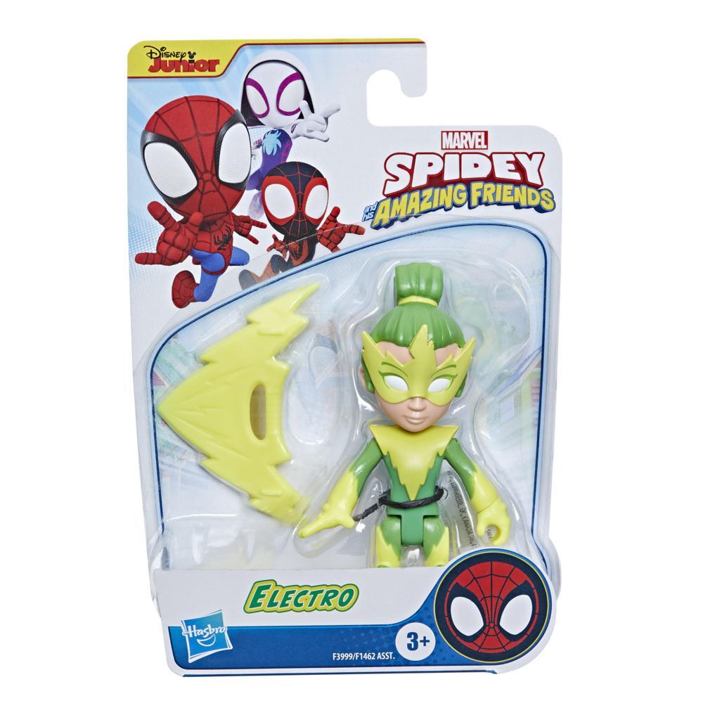 SpiderMan Spidey And His Amazing Friends Electro Figure