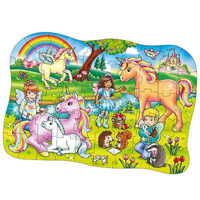 Orchard Toys Unicorn Friends Jigsaw Puzzle With Poster