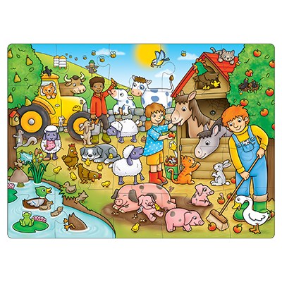 Orchard Toys Who's On the Farm 20pc Jigsaw Puzzle