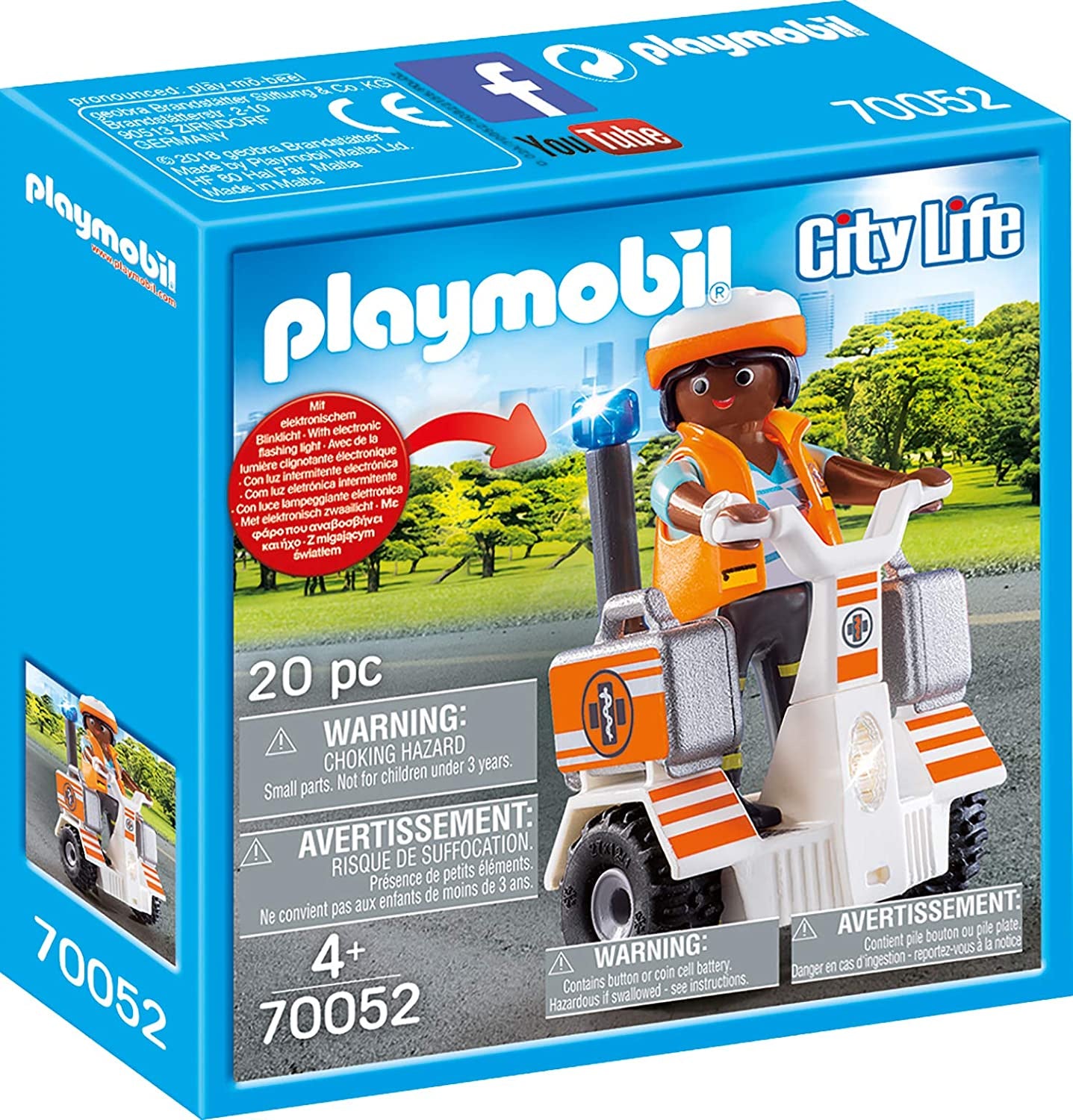 Playmobil City Life 70052 Rescue Balance Racer