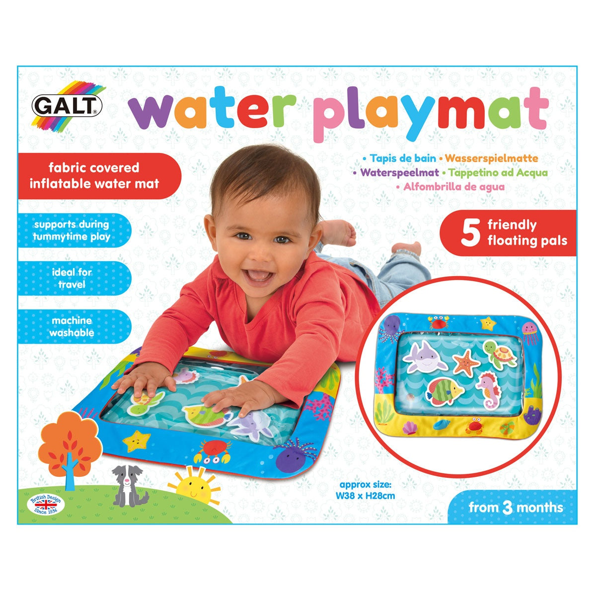 Galt Fabric Covered Water Play Mat